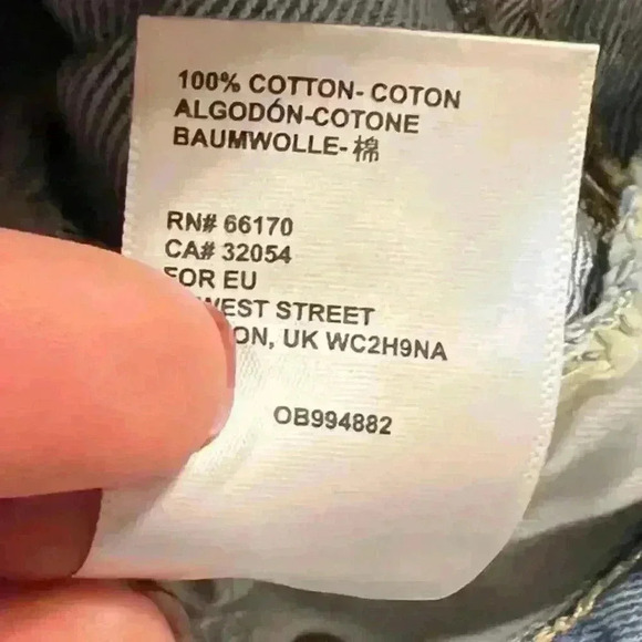 BDG Urban Outfitters Light Wash Bootcut Distressed Denim Jeans Size 27 High Rise - Picture 6 of 10